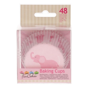 Cupcake Baking Cases - Baby Girl